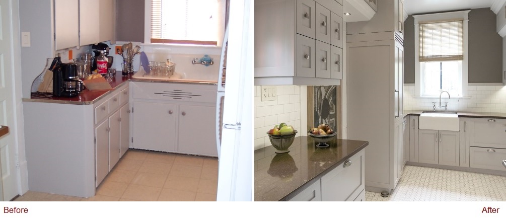 Before and After Photo - IDEATE Interior Design